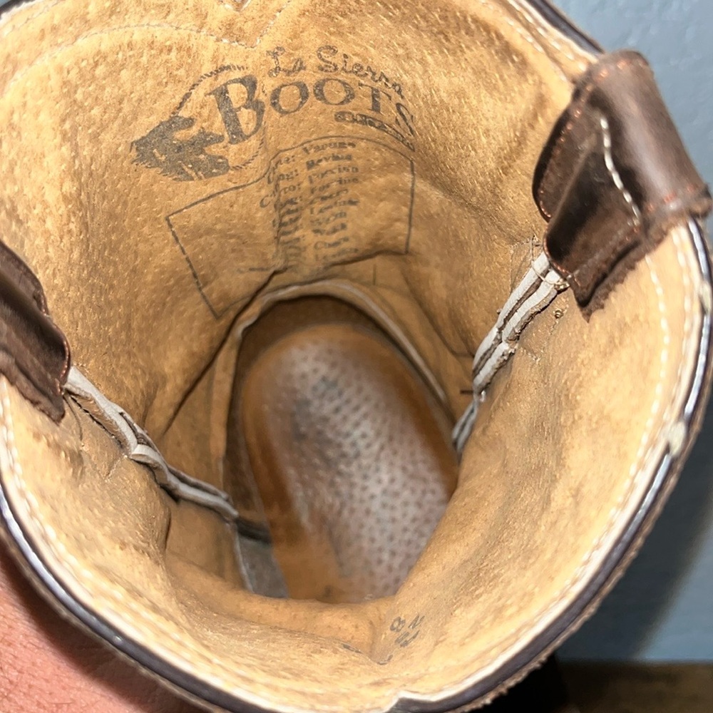 Cowboy Boots with Red Rose Embroidery - Picture 12 of 16